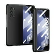 thumbnail image 1 of Compatible with Samsung Galaxy Z Fold 5 5G 7.6 inch Case, with Hinge Protection, Full Heavy Duty Protection Cover Bumper Folding Flip Cases for Samsung Galaxy Z Fold 5 5G 2023, Black, 1 of 6