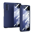 thumbnail image 1 of Compatible with Samsung Galaxy Z Fold 5 5G 7.6 inch Case, with Hinge Protection, Full Heavy Duty Protection Cover Bumper Folding Flip Cases for Samsung Galaxy Z Fold 5 5G 2023, Blue, 1 of 6