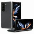 thumbnail image 1 of Compatible with Samsung Galaxy Z Fold 5 Case,Cute Woven Pattern Case for Women Men,Bumper,Soft Shockproof Camera Protection Phone Case TPU Anti-Bump Silicone Wireless Charging Case,Black, 1 of 8