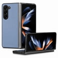thumbnail image 1 of Compatible with Samsung Galaxy Z Fold 5 Case,Cute Woven Pattern Case for Women Men,Bumper,Soft Shockproof Camera Protection Phone Case TPU Anti-Bump Silicone Wireless Charging Case,Blue, 1 of 8