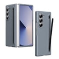 thumbnail image 1 of Compatible With Samsung Galaxy Z Fold 6 Phone Case,With Stylus & S Pen Holder,With Screen Protector,Shockproof Full Body Protection Rugged Anti-fall Ultra Slim Phone Case Cover,Gray, 1 of 7