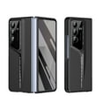 thumbnail image 1 of Compatible with Samsung Galaxy Z Fold 7 Phone Case,Built-in Screen Protector,With Lens Protector,Glossy Ultra Slim Shockproof Anti-fall Anti-Scratch Rugged Thin Fit Phone Case,Black, 1 of 8