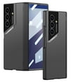 thumbnail image 1 of Compatible with Samsung Galaxy Z Fold 7 Phone Case,Hinge Protection,Built-in Tempered Glass Screen Protector,Lightweight Shockproof Anti-Scratch Rugged Ultra Slim Phone Case,Black, 1 of 8