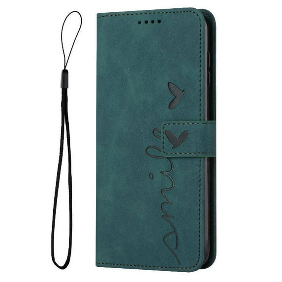 Compatible with Samsung M13 5G Wallet Case Shockproof Flip Cover Full Protection Side Buckle Skin Feeling And Love Card Insertion