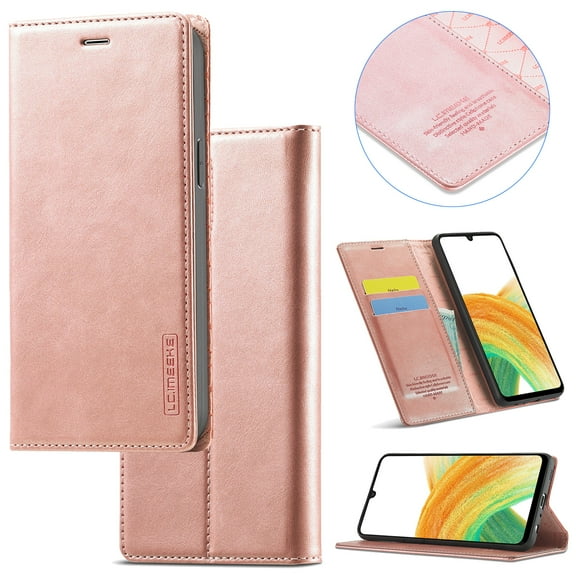 Compatible with Samsung S20 Plus Wallet Case, PU Leather Flip Folio Case with Card Holders RFID Blocking Kickstand [Shockproof TPU Inner Shell] Phone Cover For Samsung Galaxy S20 Plus,rosegold