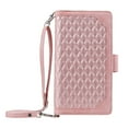 thumbnail image 1 of Compatible with Samsung S21+ Wallet Case, Premium PU Leather Zipper Flip Folio Wallet with Card Slot Crossbody Strap Magnetic Closure Built-in Kickstand Protective Case for Galaxy S21 Plus,Rosegold, 1 of 11