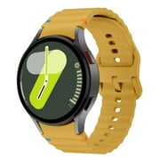 Compatible with Samsung Watch 7 6 5 4 Bands/Galaxy Watch 7 6 5 4 Band/Samsung Galaxy Watch 7 6 5 4 Bands 40mm 44mm, 20mm Soft Silicone Sport Band Replacement fo