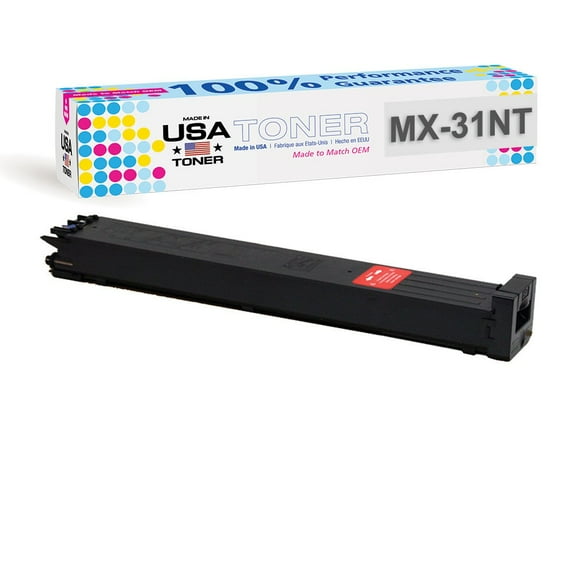 Compatible Sharp MX-31NTBA, MX31NTBA Black Toner Cartridge
