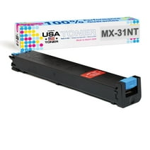 Compatible Sharp MX-31NTCA, MX-2600N, MX-3100N Cyan Toner