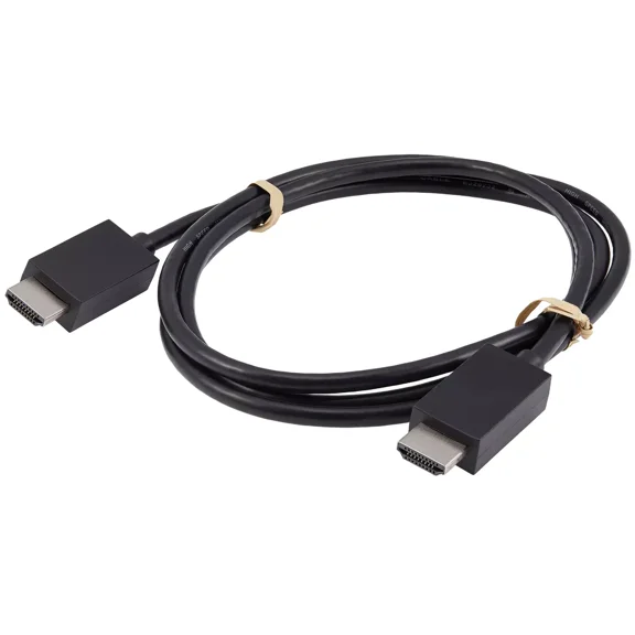 Compatible Standard HDMI Cable (5ft) - PlayStation 5 PS5 (#8000) - Black