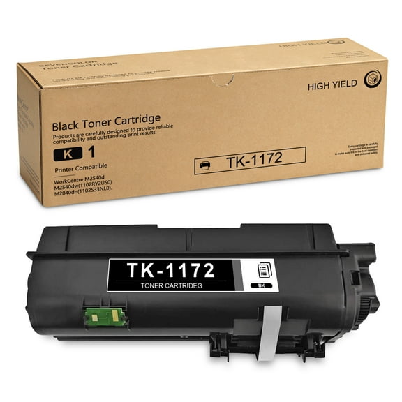 Compatible TK1172 (1T02S50US0) Toner Cartridge Replacement for Kyocera ECOSYS M2040dn (1102S33NL0) M2540d M2540dw (1102RY2US0) Toner Printer1-Pack, Black