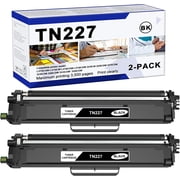 TN227 Toner Cartridge Compatible for Brother TN227 Toner MFC-L3770CDW L3710CW L3750CDW HL-L3290CDW&nbsp;Printer Black,2-Pack