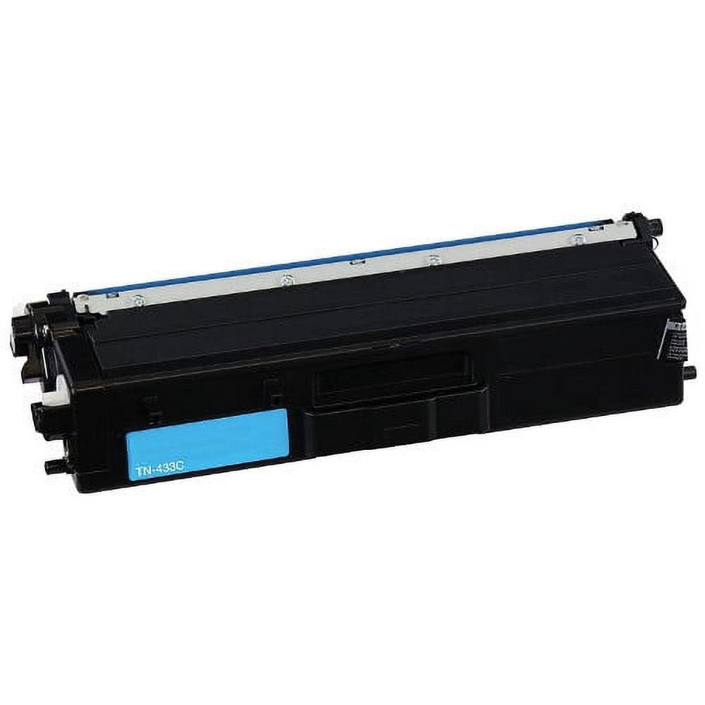Compatible TN433C toner cartridge - high capacity cyan (4,000 page yield)
