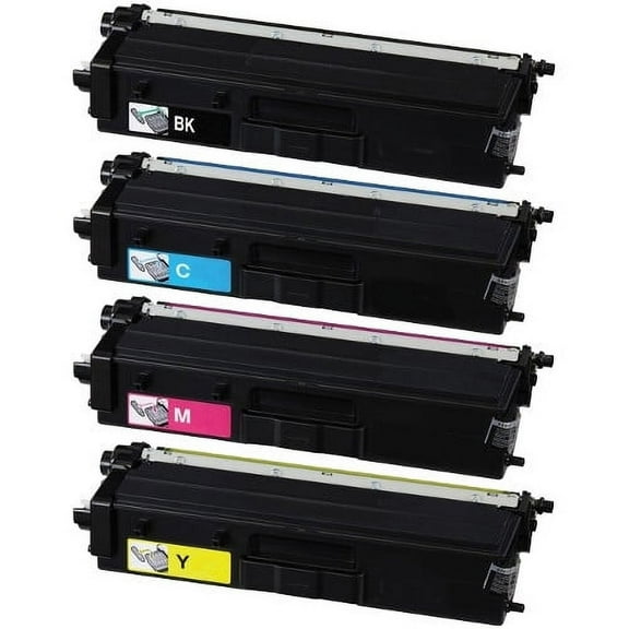 Compatible TN436BK / TN436C / TN436M / TN436Y toner cartridges - 4-pack