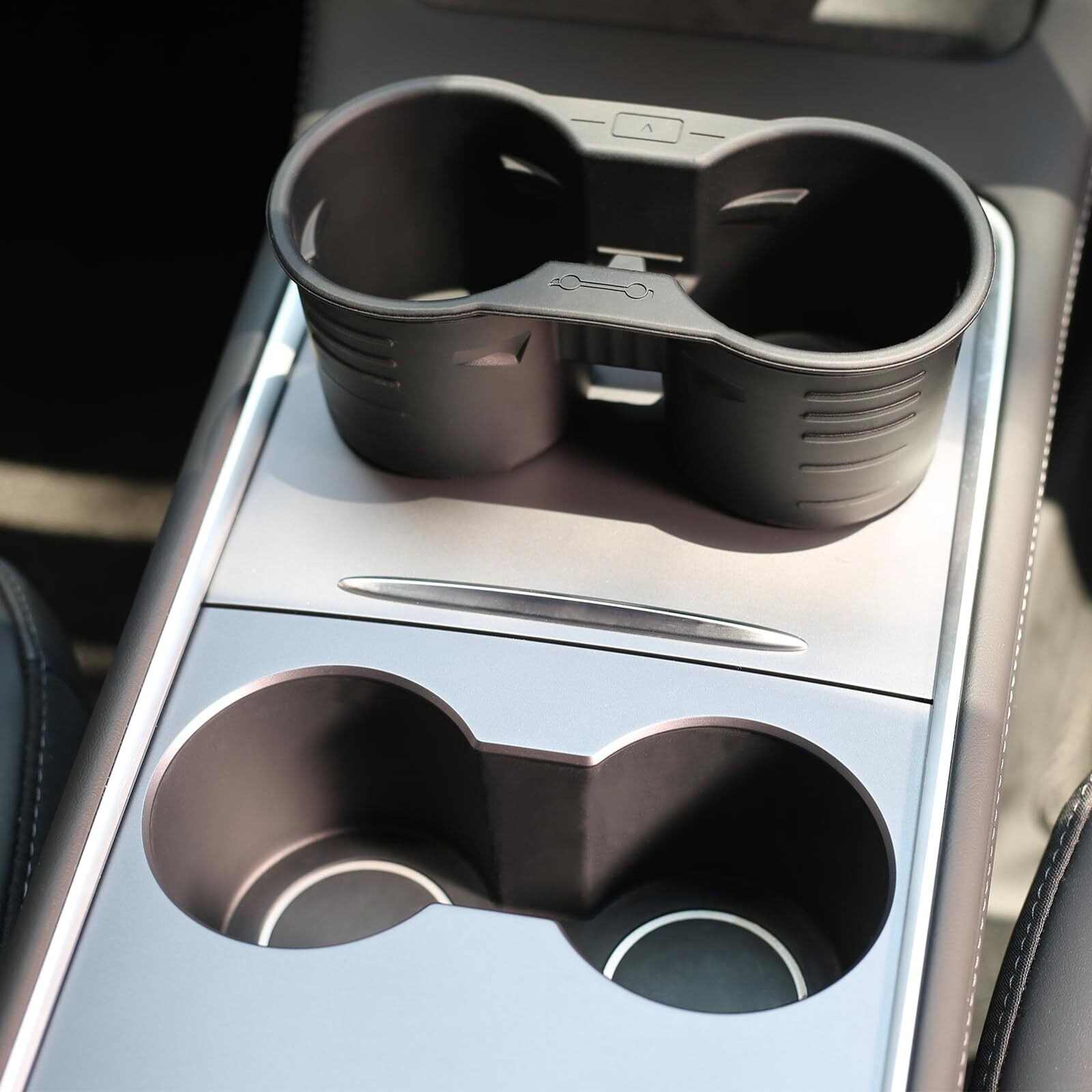 Silicone Cup Holder Insert For 2023-2025 Honda Pilot - Center Console Organizer For Ridgeline & Passport-933637