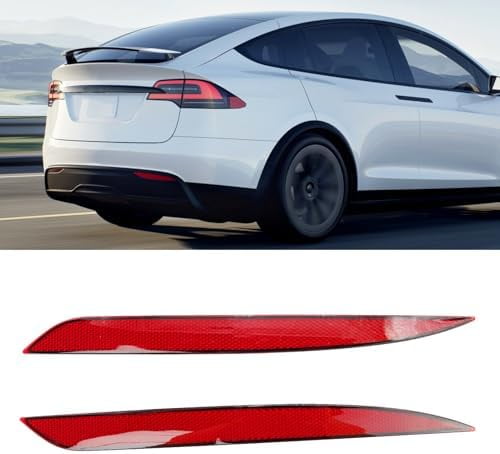 Compatible with Tesla Mode Y Rear Bumper Reflector 2020-2023, Left ...