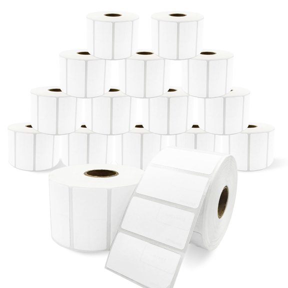 Compatible Thermal Labels Replacement For Zebra (【2" X 1"】 16 Rolls/20800labels)