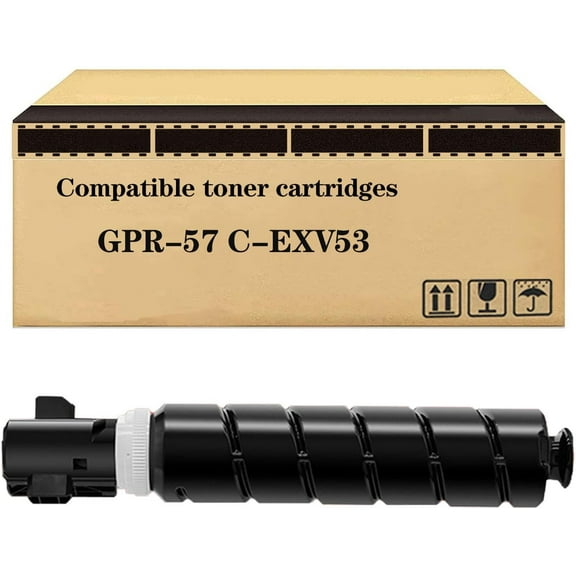 Compatible Toner Cartridge Replacement for Canon GPR-57 C-EXV53 Toner High Yield for Image Runner Advance 4525 4535 4545 4551 DX 4725 4735 4745 4751 Printer