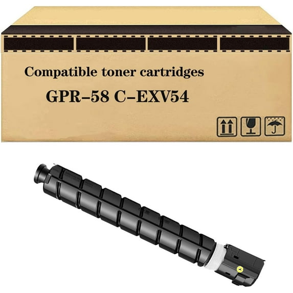 Compatible Toner Cartridge Replacement for Canon GPR-58 C-EXV54 Toner High Yield for Image Runner Advance C356i Ⅱ C356P Ⅱ C256i Ⅱ C356iF Ⅲ C256i Ⅲ C356P Ⅱ Printer