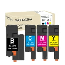 Ricambi Toner 331-0777 331-0778 Set 4 Toner Colori Per Stampante Laser Dell 1250/1350/1355 - Nero, Ciano, Magenta, Giallo, Compatibili Toner Generici Per Stampa A Colori - Foto 3