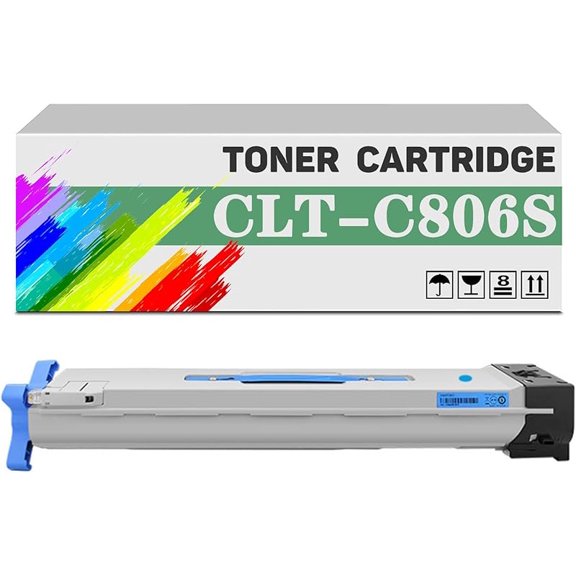 Compatible Toner Cartridge Replacement for Samsung CLT-K806S CLT-Y806S CLT-M806S CLT-C806S, 45,000 Pages High Yield Work with X7400LX X7500GX X7500LX X7600GX Printer