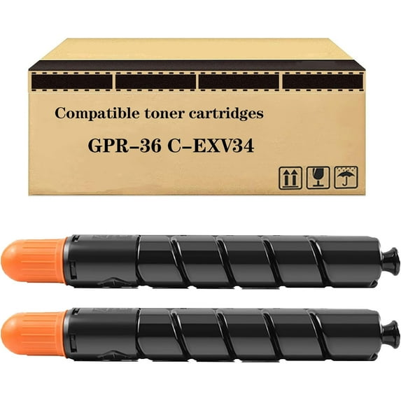 Compatible Toner Cartridge Replacement for Canon GPR-36 C-EXV34 Toner High Yield for Image Runner Advance C2020 C2025 C2030 C2220 C2225 C2230 Printer