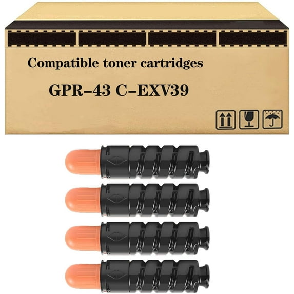 Compatible Toner Cartridge Replacement for Canon GPR-43 C-EXV39 Toner High Yield for Image Runner 4025 4035 4225 4235 Printer