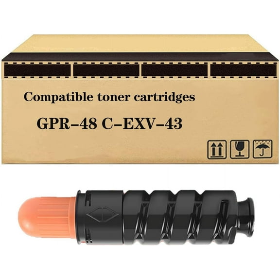Compatible Toner Cartridge Replacement for Canon GPR-48 C-EXV-43 Toner High Yield for Image Runner Advance 400 500if Printer