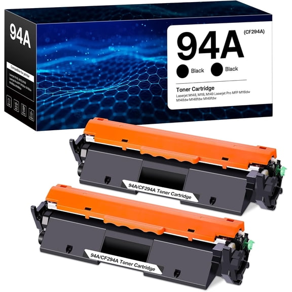 Compatible Toner Cartridge Replacement for HP 94A with LaserJet M148, M118, M149 LaserJet Pro MFP M118dw M148dw M148fdw M149fdw(Black 2 Pack)