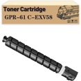 thumbnail image 1 of Compatible Toner Cartridges Replacement GPR-61 C-EXV58 for Canon DX C5870 C5860 C5850 C5840 Printers, High Yield 42,500 Pages, 1 of 7