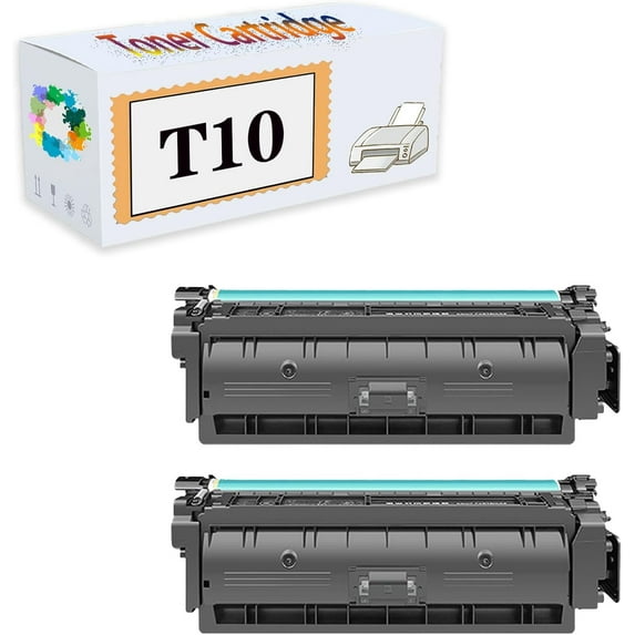 Compatible Toner Cartridges Replacement T10 T10L for Canon X LBP1538C C1533P C1538P MF1538C C1538iF Printers, High Yield 6,000 Pages