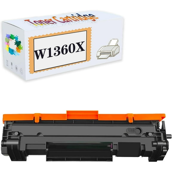 Compatible Toner Cartridges Replacement W1360X 136X for HP M211DW MFP M236SDW Printers, High Yield 2,600 Pages