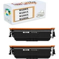 thumbnail image 1 of Compatible Toner Cartridges Replacement W2300X W2301X W2302X W2303X for HP 4201-4203CDN 4201-4203DN 4201-4203DW MFP 4301-4303DWE Printers, High Yield 7,500 Pages, 1 of 7