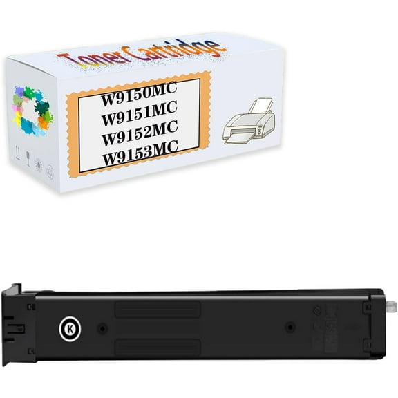 Compatible Toner Cartridges Replacement W9150MC W9151MC W9152MC W9153MC for HP MFP E78625dn E78630dn E78635dn Printers, High Yield 29,000 Pages