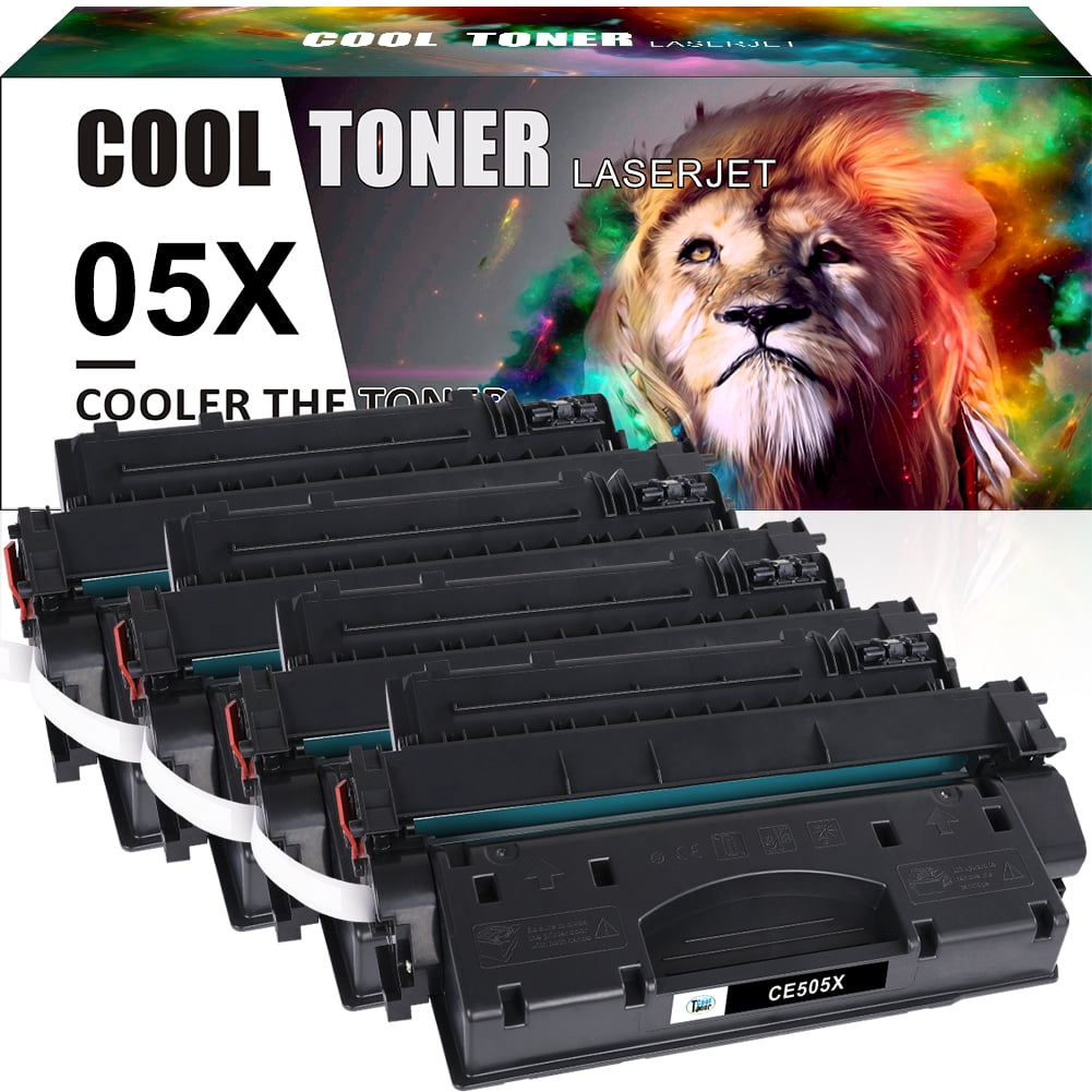 GREENCYCLE 3 Pack Compatible CE505X Black Toner Cartridge Replacement For HP 05X High Yield Toner Use With Laserjet P2050 P2055 P2055d P2055dn P2055x Series Printer