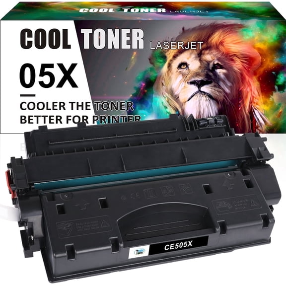 Compatible Toner Replacement for HP 05X CE505X to Use with HP Laserjet P2050 P2055 P2055d P2055dn P2055x (Black,1 Pack)