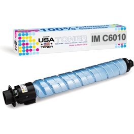 MADE IN USA Toner Cartridge - 2-Pack Compatible Replacement For Ricoh MP C2051 C2551 Series (Black, 10K Yield)
