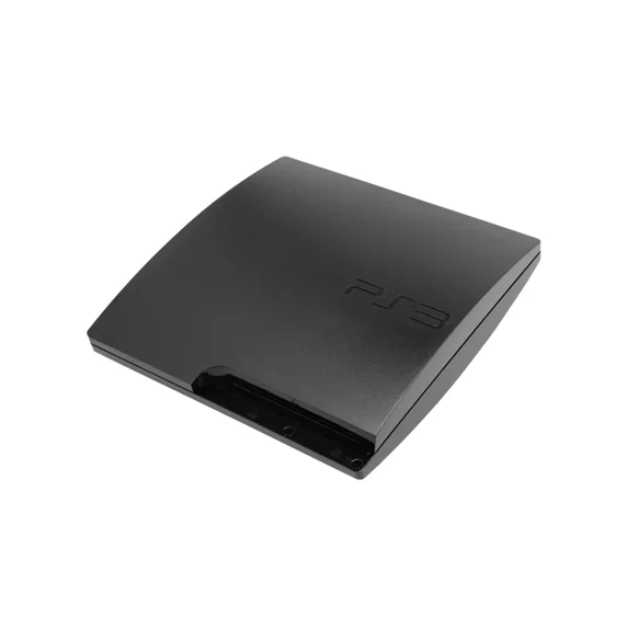 Compatible Top & Bottom Casing (Black) - PlayStation 3 Slim PS3