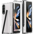 thumbnail image 1 of Compatible Transparent Case for Samsung Z Fold 4 Case Clear with S Pen,Hinge Protective Cover with Screen Protector Case for Galaxy Z Fold 4 Clear Case Galaxy Z Fold 4 5G case with S Pen Holder, 1 of 14
