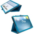 thumbnail image 1 of Compatible for UMIDIGI G1/G2/G3 Tablet 2023 Model Case, Kebiory PU Leather Case Support Auto Sleep/Wake, Magnetic Clasp Pocket Folio Smart Cover for UMIDIGI G1/G2/G3 Tablet 10.1 inch - Blue, 1 of 6