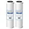 Compatible WHKF-DB2 & WHKF-DB1 Undersink Water Filter Replacement Cartridge 2 Pack - 1 Micron