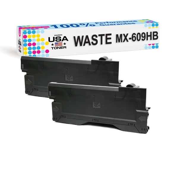 Compatible Waste Container for Sharp MX-609HB, MX609HB, MX-M2630, MX-M3050, MX-M3070, MX-M4050, MX-M4070, MX-M5070, MX-M2651, MX-M3071,MX-M3571 MX-M4071