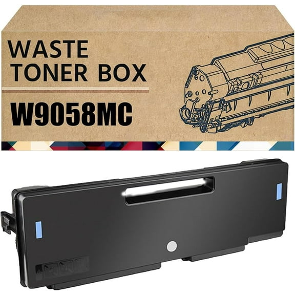 Compatible Waste Toner Box Replacement for HP W9058MC,for Managed MFP E87640z E87650z E87660z Printer Toner Collection Unit 1Pack