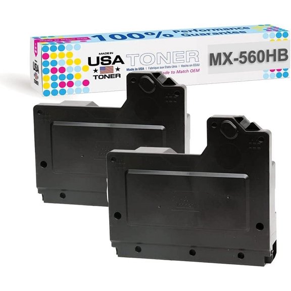Compatible Waste Toner Container for Sharp MX-M364, MX-M365, MX-M464, MX-M465, MX-M564, MX-M565, MX-560HB, MX560HB 2 Pack