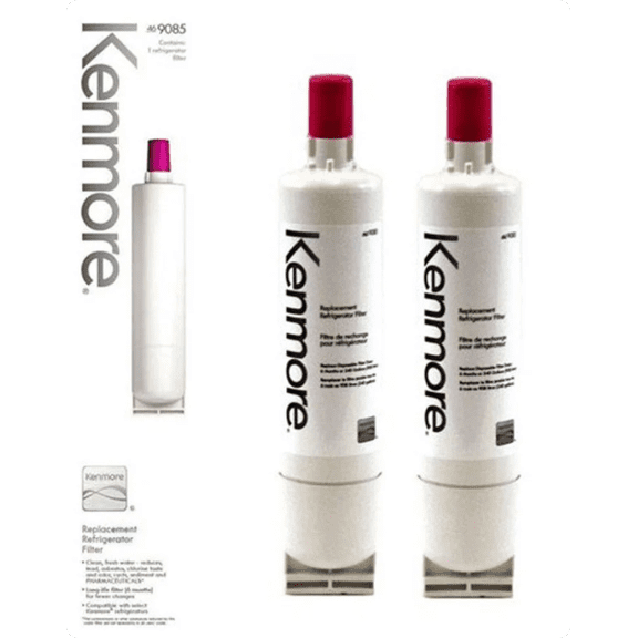 Compatible Water Filters for Kenmore 9085/46-9085 Refrigerators 2-Pack