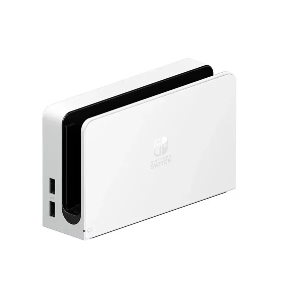 Compatible White Charging Dock (HEG-007) (DOCK ONLY) - Nintendo Switch OLED