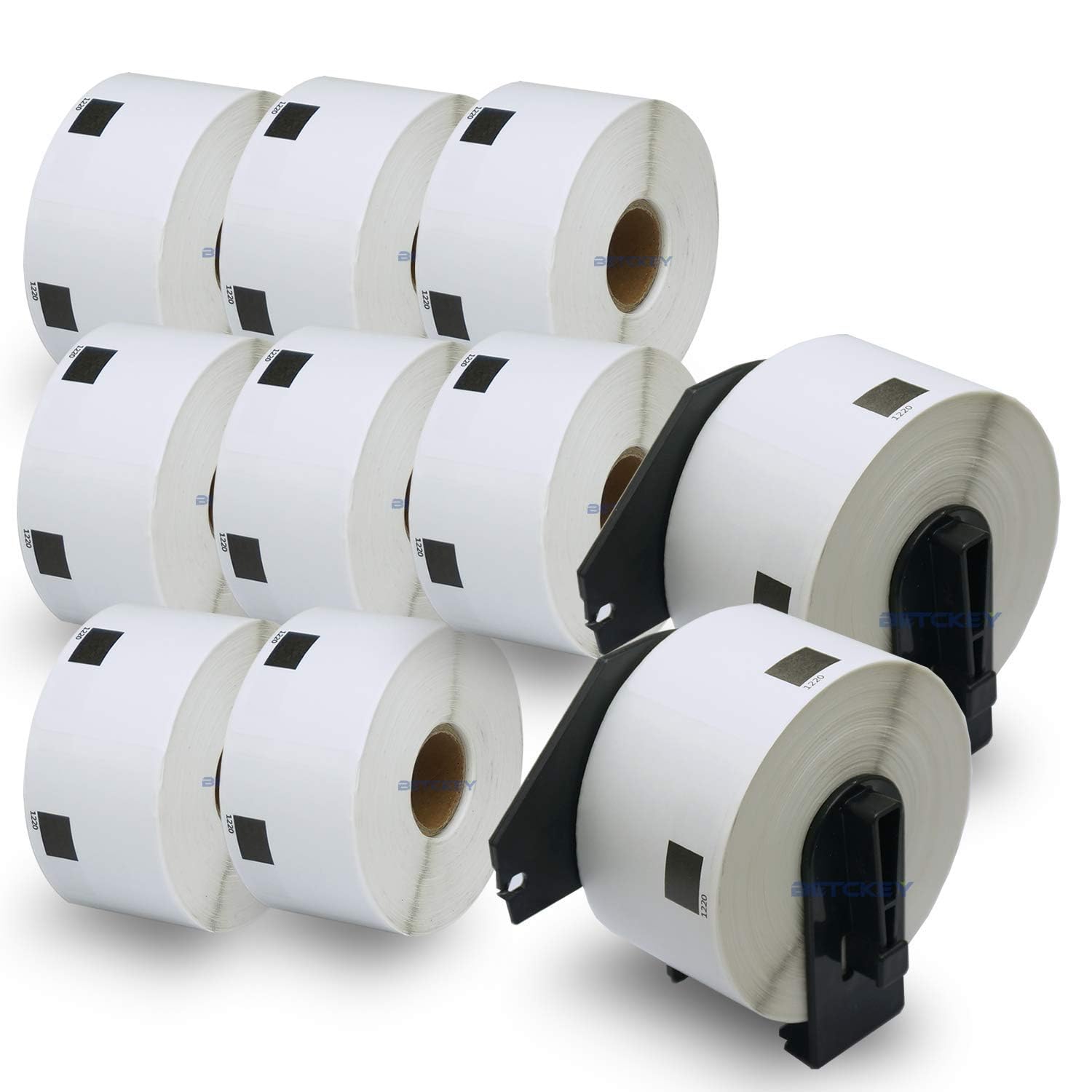 Label Replacement Kit Compatible White Labels Replacement for Brother DK-1220 (1.5