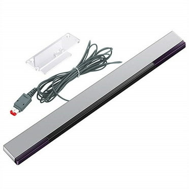 Compatible Wired Sensor Bar in Silver 7.2FT Length for Replacement with Plug-and-Play Installation Compatible with Multiple Controllers