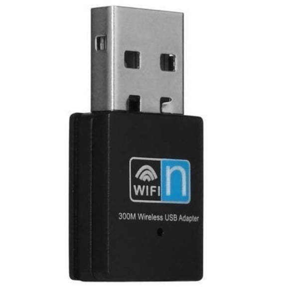 Compatible Wireless Network Adapter Bundle for High- 300Mbps USB and 4K Compatible Streaming