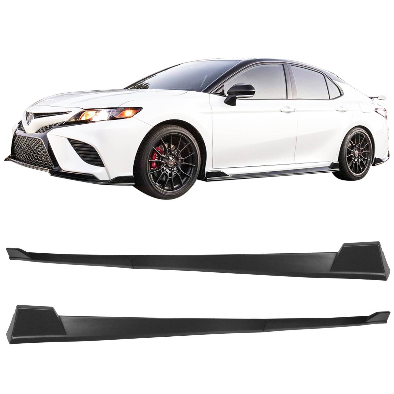Compatible With 18-23 Toyota Camry TRD Style Side Skirts Rocker Panel ...